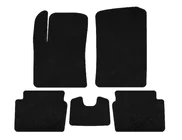 Hyundai I-10 2008–2013 Classic textielen automatten (HB, zwart) foto 1