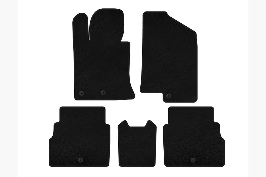 Hyundai Sonata YF 2010–2014 Textiele automatten Classic V2 (Zwart) Image