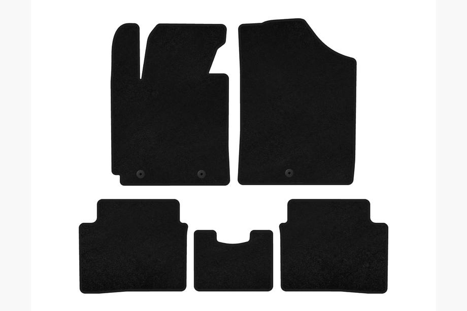 Hyundai Veloster 2011–2017 Textiel automatten Classic (zwart) Image