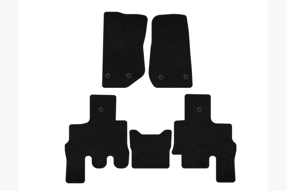 Jeep Wrangler 2007–2017 Textiel automatten Classic (zwart) Image