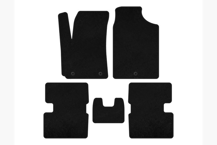 Kia Picanto 2016– Classic textielen automatten (HB, zwart) Image
