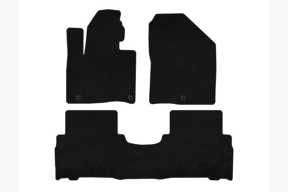 Kia Sorento III UM 2014–2020 Textiele automatten Classic (2014-2018, 5-zits, Zwart) Image