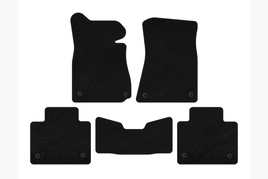 Lexus GS 2011–2020 Textiele automatten Classic (2011-2015, SD, 2WD, Zwart) Image