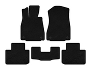 Lexus IS 2013– Textielen automatten Classic (2WD, zwart) foto 1