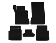 Mercedes S-klasse W126 1979–1991 Textielen automatten Classic (SD, korte wielbasis, zwart) foto 1