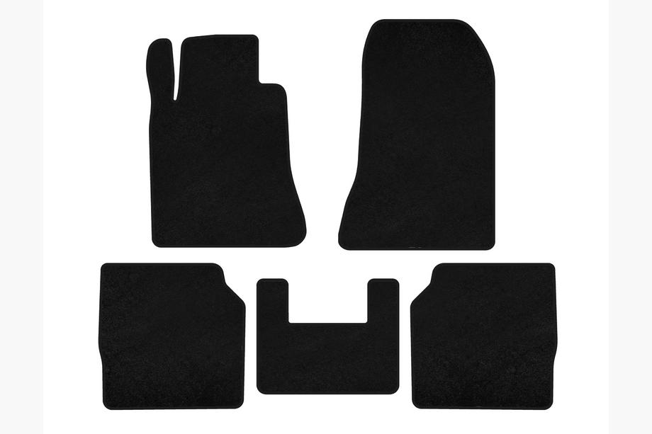 Mercedes S-class W140 1991–1998 Textielmatten Classic (SD, lange wielbasis, zwart) Image