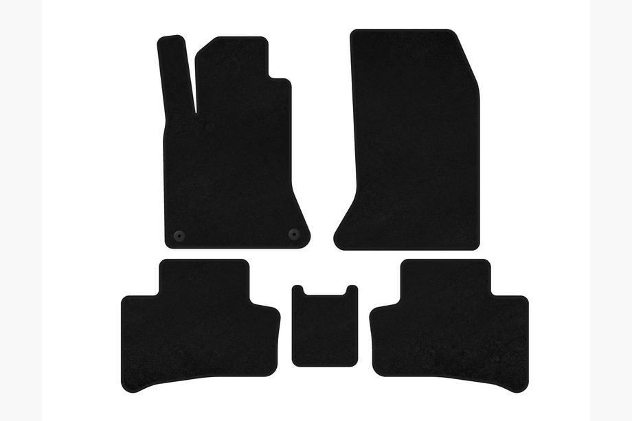 Mercedes B-klasse W246 2011–2018 Textielen automatten Classic (2011-2015, Elektrisch, Zwart) Image
