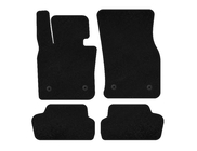 Mini Cooper F55/56/57 2014–2023 Textielen mattenset Classic (voor F56, zwart) foto 1