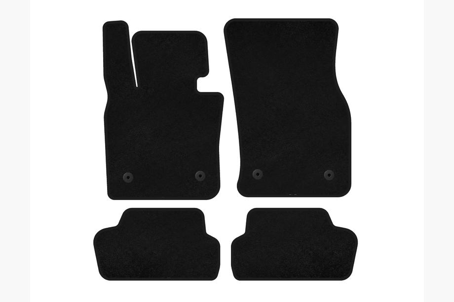 Mini Cooper F55/56/57 2014–2023 Textielen mattenset Classic (voor F56, zwart) Image