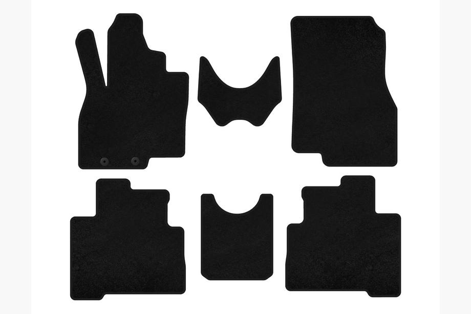 Mitsubishi Grandis 2003–2011 Classic stoffen automatten (2 rijen, 7-zitter, zwart) Image