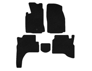 Mitsubishi Pajero Sport 1996–2007 Textielmatten Classic (Zwart) foto 1