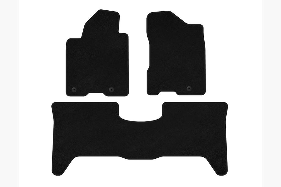 Nissan Armada 2003–2015 Textiele automatten Classic (2 rijen, 2003-2008, zwart) Foto 1