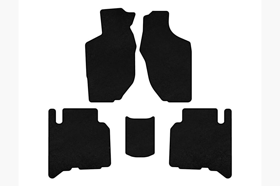 Opel Frontera 1998–2003 Textiele automatten Classic (5-deurs, zwart) Image