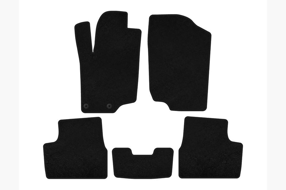 Peugeot 207 2006–2014 Textielen automatten Classic (HB, 5-deurs, zwart) Image