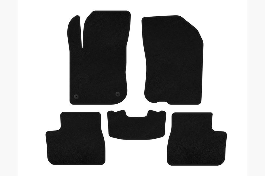 Peugeot 208 2012–2019 Textiel automatten Classic (zwart) Image