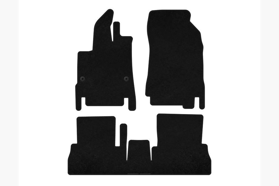 Peugeot Partner/Rifter 2019– Textielen automatten Classic (7-zits/lange wielbasis, zwart) Image