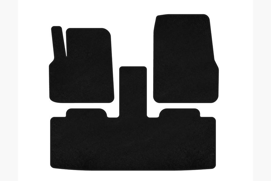 Renault Espace 2002–2014 Classic stoffen automatten (2 rijen, 7-zitter, zwart) Image