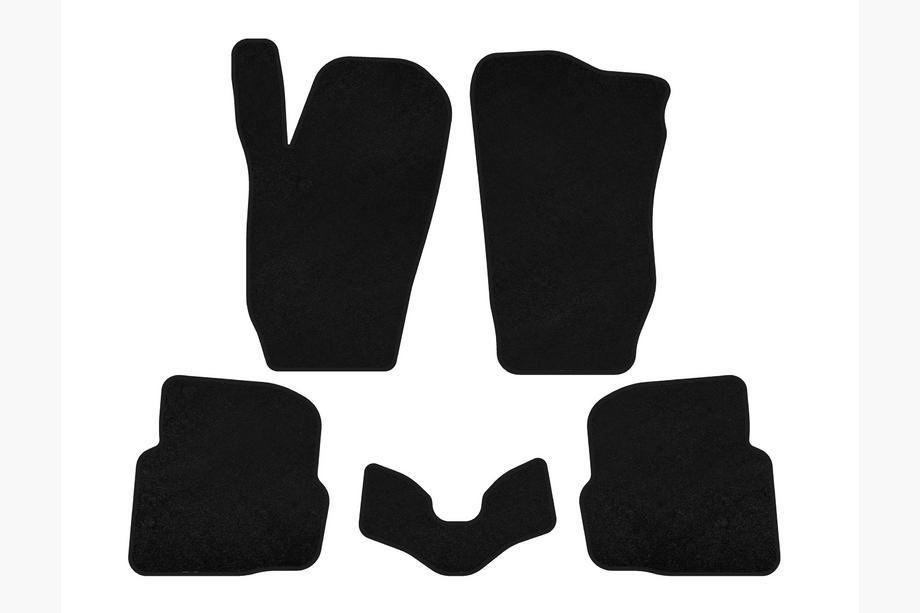 Seat Cordoba 2000–2009 Velours automatten Classic (SD, Zwart) Image