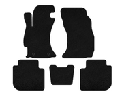 Subaru Forester 2013–2018 Textielen automatten Classic (2013-2017, Zwart) foto 1