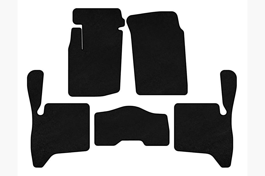 Suzuki Vitara 1998–2006 Textiel automatten Classic (3-deurs, zwart) Image