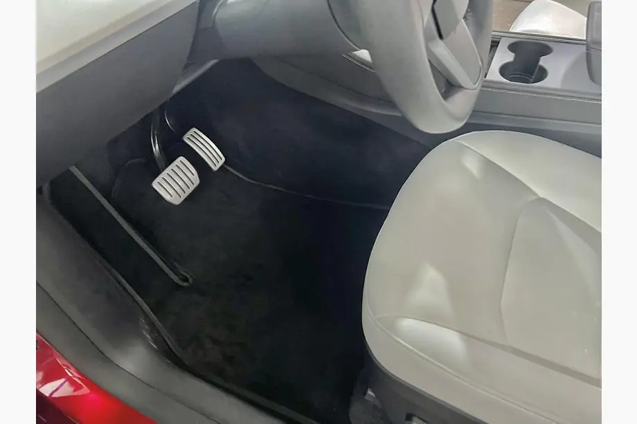 Tesla Model Y 2020– Classic stoffen automatten voor interieur (2020-2024, Zwart) Image