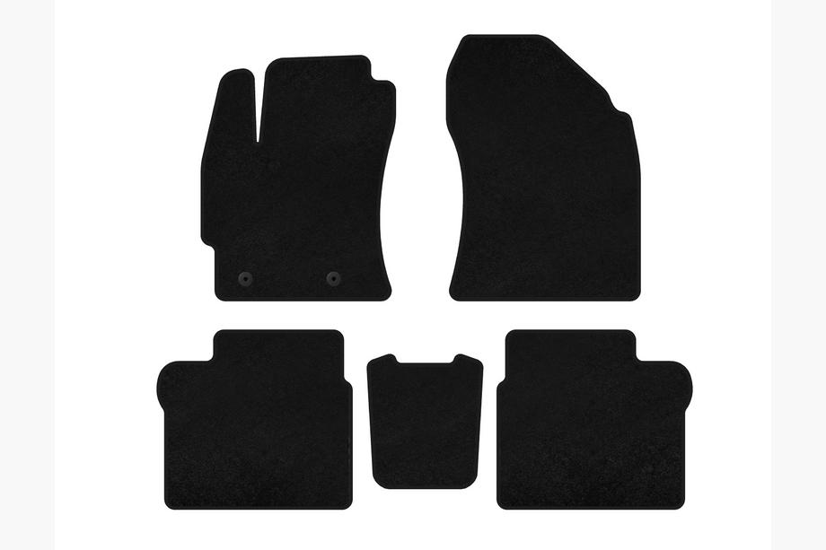 Toyota Corolla 2013–2019 Textielen automatten Classic (2016-2019, SD, Zwart) Image