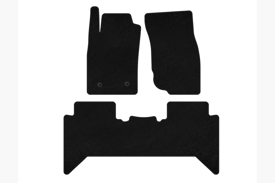 Toyota Hilux 2006–2015 Textiele automatten Classic V2 (zwart) Foto 1