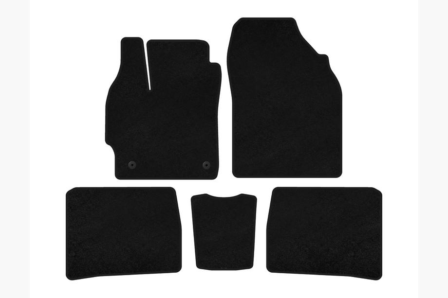 Toyota Prius 2009–2015 Textielen automatten Classic (LB, Zwart) Image