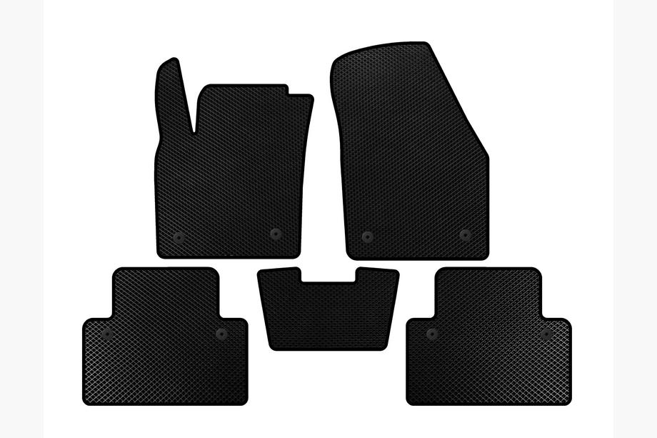Volvo C30 2006–2012 Textiele automatten Classic (HB, 3-deurs, zwart) Image