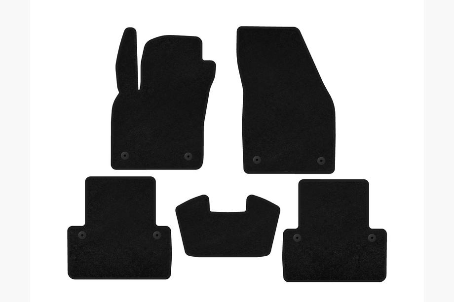 Volvo V50 2004–2012 Stoffen automatten Classic (2007-2012, SW, Zwart) Image