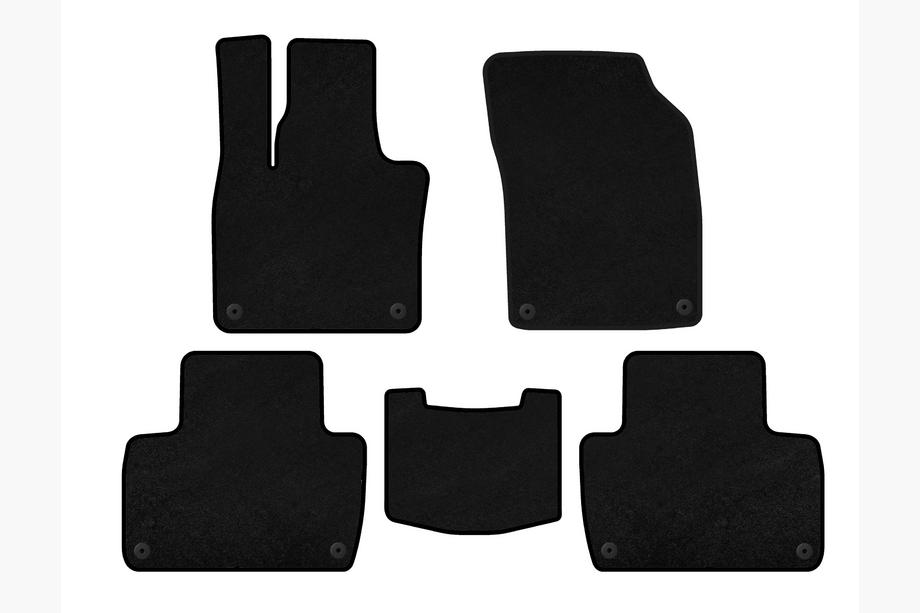 Volvo XC90 2015– Textiel automatten Classic (2 rijen, zwart) Image