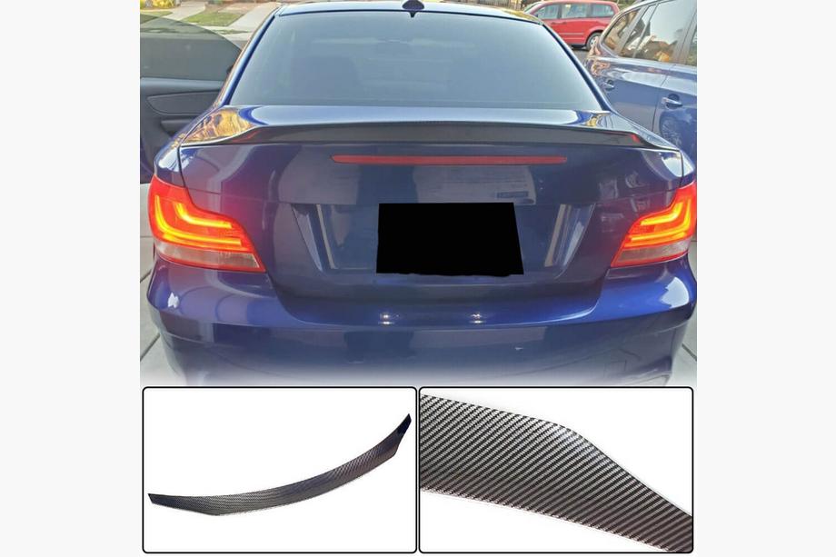BMW 1 Serie E81/E82/E87/E88 2004–2011 Spoiler (voor E82, carbon) Image