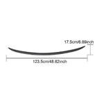 BMW 2-serie F22/F23 2014–2021 Carbon kofferklep spoiler V1 (Coupe) foto 1