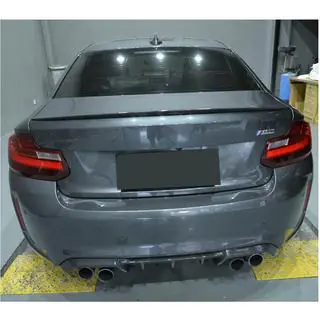 M2-Style spoiler (voor F22, carbon) foto 4