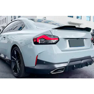 MP-Style spoiler (hoogglans zwart)