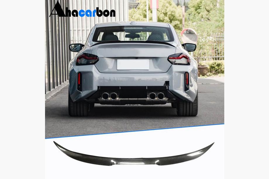 BMW 2 Serie G42 2021– Spoiler M4-Style V1 (Carbon) Foto 1