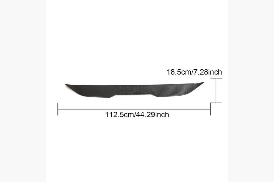 BMW 2 Serie G42 2021– Spoiler M4-Style V2 (Carbon) Foto 4
