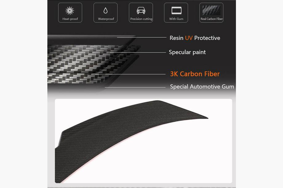 BMW 2 Serie G42 2021– Spoiler M2-Style (Carbon) Foto 4