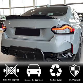 Spoiler M4-Style V3 (Carbon) BMW 2 Serie G42 2021– foto 2