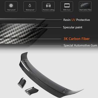 Spoiler V6 (hoogglans zwart) BMW 2 Serie G42 2021– foto 3