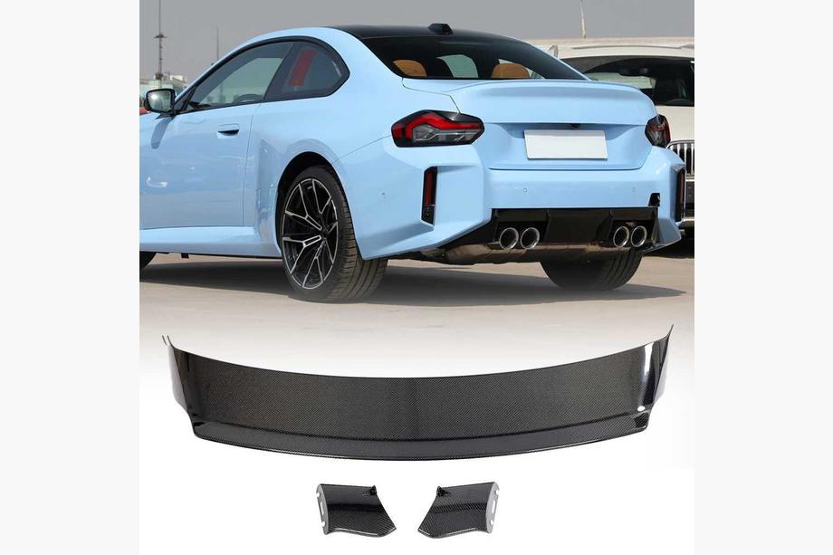 BMW 2 Serie G42 2021– Spoiler V6 (hoogglans zwart) Image