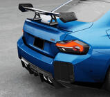 BMW 2 Serie G42 2021– Spoiler V7 (hoogglans zwart) foto 2