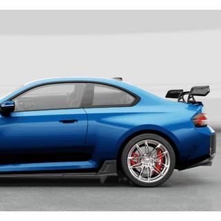 Spoiler V7 (hoogglans zwart) BMW 2 Serie G42 2021– foto 4