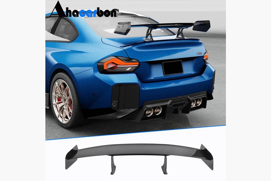 BMW 2 Serie G42 2021– Spoiler V7 (hoogglans zwart) Image