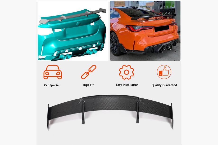 BMW 4-serie G22/23/26 2020– Spoiler (voor G82/83, carbon) Foto 3