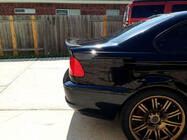 BMW 3 Serie E46 1998–2006 Kofferdekselspoiler Carbon V2 (Coupe) foto 4