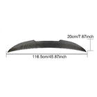 BMW 3 Serie E46 1998–2006 Kofferdeksel spoiler FRP V4 (SD) foto 6