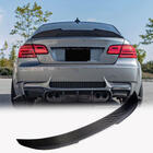 BMW 3-serie E90/E91 2005–2011 PSM-Style V1 spoiler (voor E90, carbon) foto 1