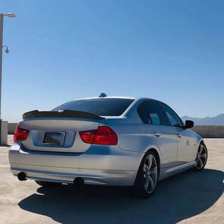 PSM-Style V1 spoiler (voor E90, carbon) foto 3