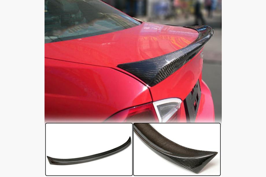 BMW 3-serie E90/E91 2005–2011 P-Style spoiler (voor E90, carbon) Image